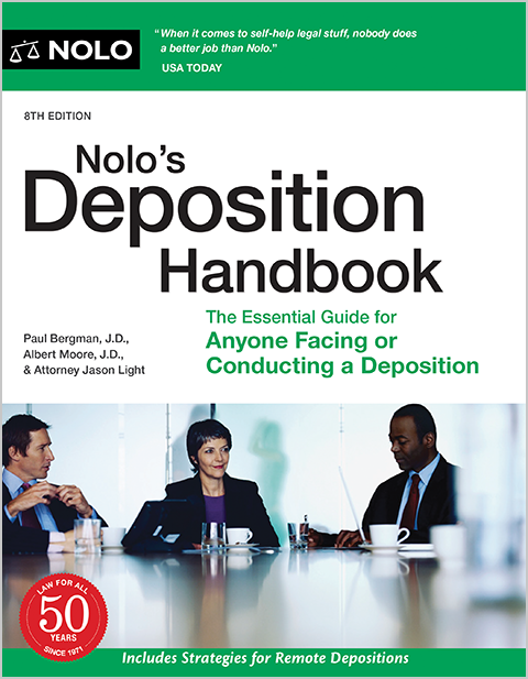 Official - Nolo's Deposition Handbook