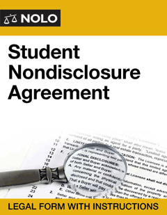Official - Student Nondisclosure Agreement