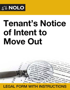 Official - Tenant's Notice Of Intent To Move Out