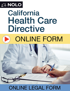 Official - California Health Care Directive