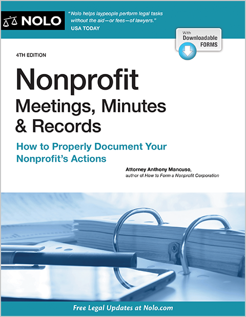 Official - Nonprofit Meetings, Minutes & Records