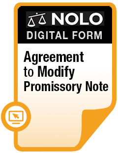Official - Agreement To Modify Promissory Note
