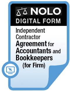 Official - Independent Contractor Agreement For Accountants And Bookkeepers (for Firm)