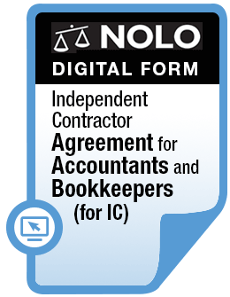 Official - Independent Contractor Agreement For Accountants And Bookkeepers (for ICs)