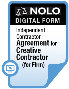 Official - Independent Contractor Agreement For Creative Contractor (for Firm)
