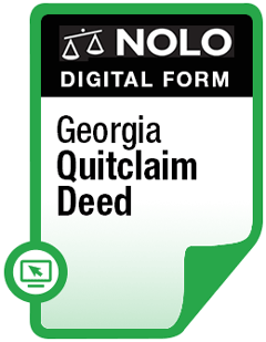 Official - Georgia Quitclaim Deed