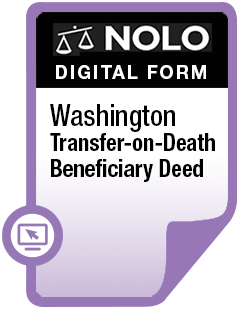 Official - Washington Transfer-on-Death (Beneficiary) Deed