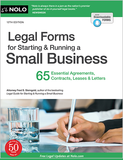 Official - Legal Forms For Starting & Running A Small Business