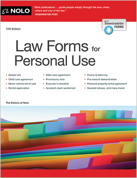 Official - Law Forms For Personal Use