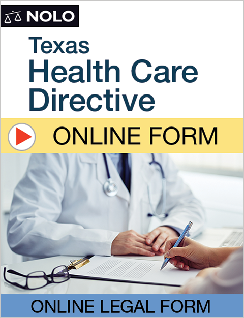 Official - Texas Health Care Directive