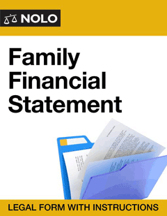 Family Financial Statement