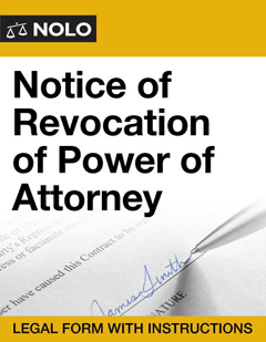 Notice of Revocation of Power of Attorney