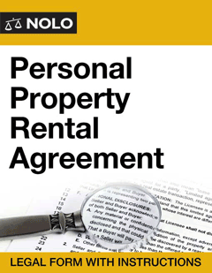 Personal Property Rental Agreement