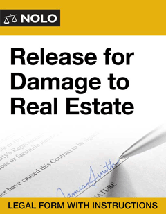 Release for Damage to Real Estate