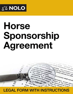 Horse Sponsorship Agreement