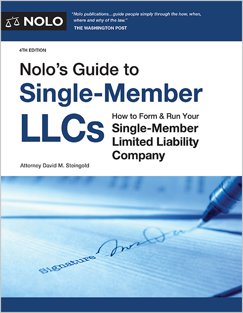 Nolo&rsquo;s Guide to Single-Member LLCs - Legal Book - Nolo - Nolo