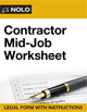 Contractor Mid-Job Worksheet