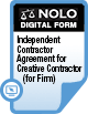 Independent Contractor Agreement for Creative Contractor (for Firm)