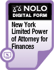 New York Limited Power of Attorney for Finances