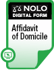 Affidavit of Domicile