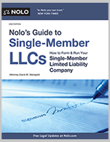 Nolo's Guide to Single-Member LLCs