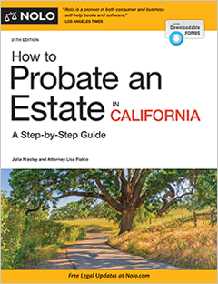 How To Probate An Estate In California Legal Book Nolo