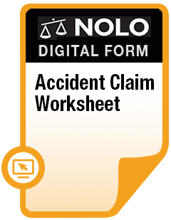 Accident Claim Worksheet Image