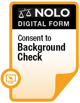 Consent to Background Check Image