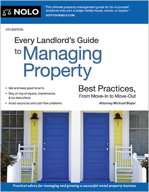 Property　Guide　Managing　to　Nolo　Every　Landlord's